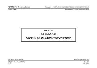 B1.1 Module 5 (Digital Techniques & Electronic Instrument System) Sub Module 5.13 (Software Manage) Rev 00.pdf