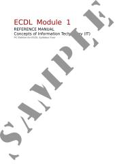 icdl-module1 Concepts of Information Technology (IT).rtf