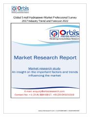 Global Small Hydropower Market Professional Survey.pdf