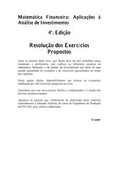 Matemática Financeira Resolução dos Exercícios (Samanez).pdf