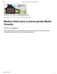 Medios Hutch para la pierna girada Media Console.pdf